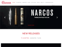 Tablet Screenshot of gaumont.us